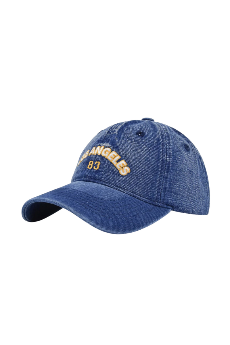 Zapora Effortlessly Cool Blue Denim Cap